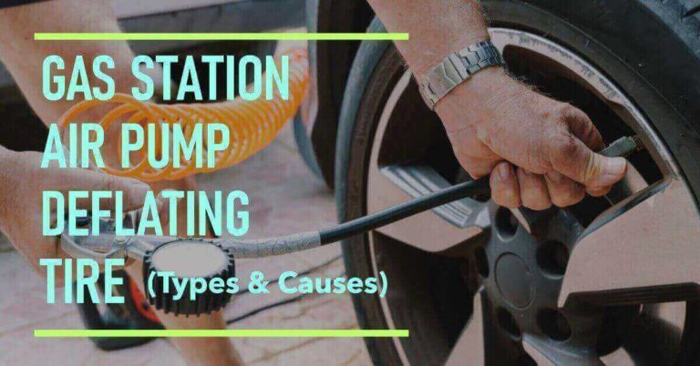 Gas Station Air Pump Deflating Tire (Prevention) 2024