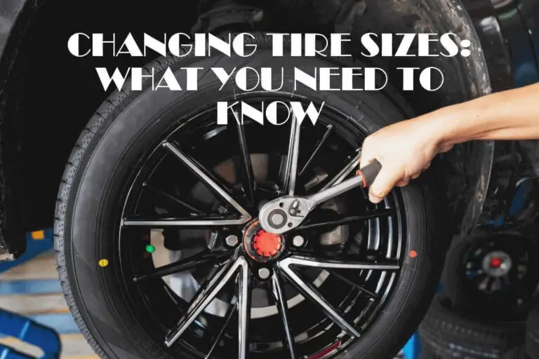 Can you Change Tire Size on Same Rim? (Factors 2024)